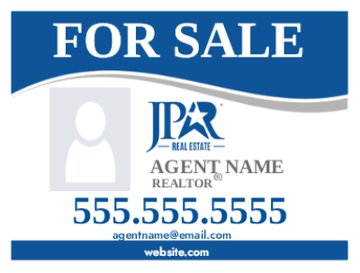 Picture of For Sale Agent Photo Sign - 18" x 24"