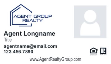 Picture of Agent Group Realty Business Card 4
