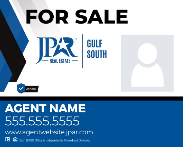Picture of For Sale Agent Photo Sign - 24" x 30"