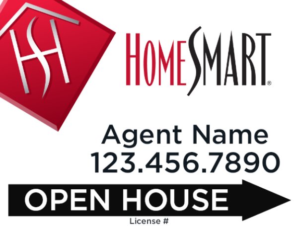 Picture of 18 x 24 Open House Agent Directional (Double Sided)