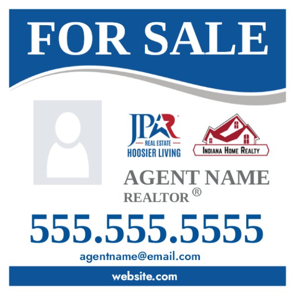 Picture of For Sale Agent Photo Sign - 24" x 24"