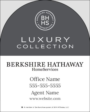 Picture of Design for DBA, Office Number, Agent Name Number - White & Black
