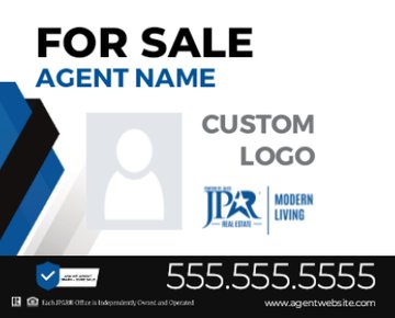 Picture of Agent Photo and Team Logo Sign - 24" x 30"