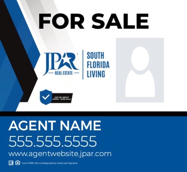 Picture of For Sale Agent Photo Sign - 22" x 24"
