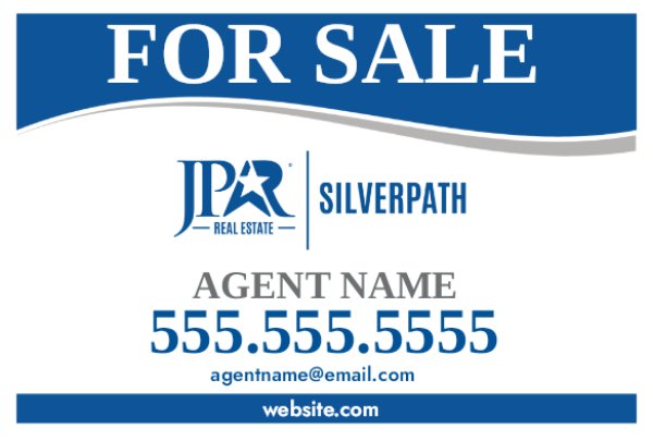 Picture of For Sale Agent Sign - 24" x 36"