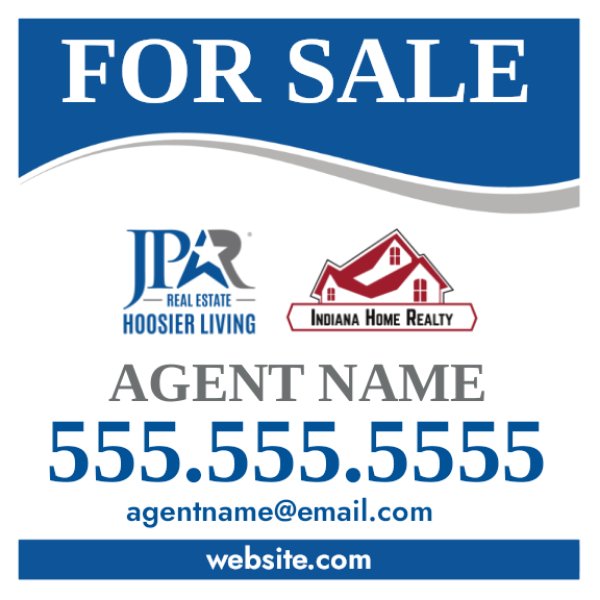 Picture of For Sale Agent Sign - 24" x 24"