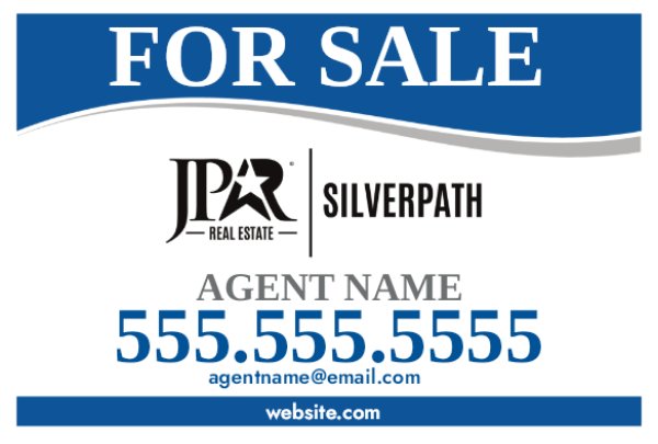 Picture of For Sale Agent Sign - 24" x 36"