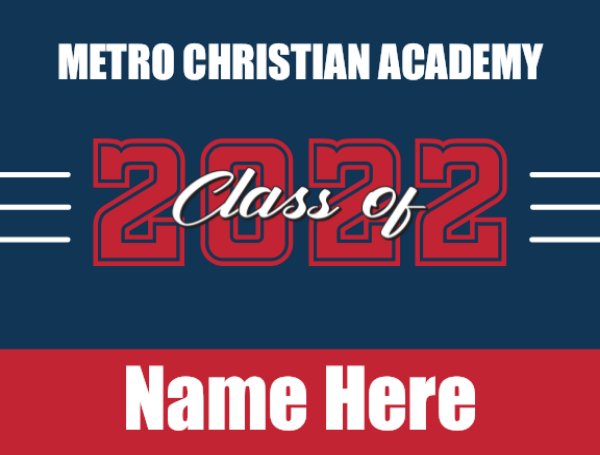 Picture of Metro Christian Academy - Design C