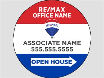 Picture of Open House - Agent Name - Circle Shaped