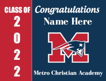 Picture of Metro Christian Academy - Design B