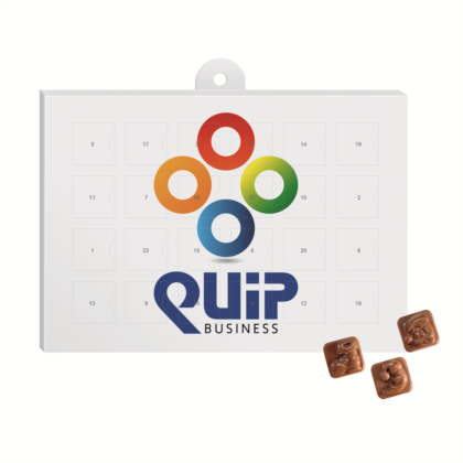 Calendrier avent personnalisable chocolat marques business